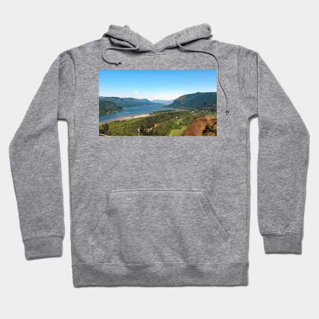 Columbia River Gorge Oregon Hoodie by supernova23